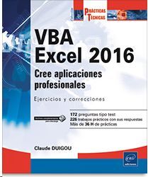 VBA EXCEL 2016