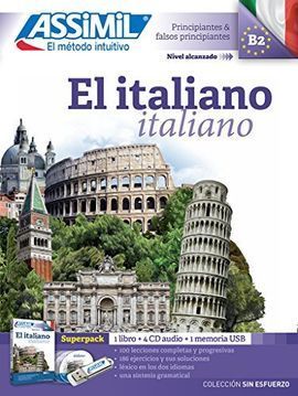 EL ITALIANO ASSIMIL ALUMNO LIBRO+4CD+USB SUPERPACK