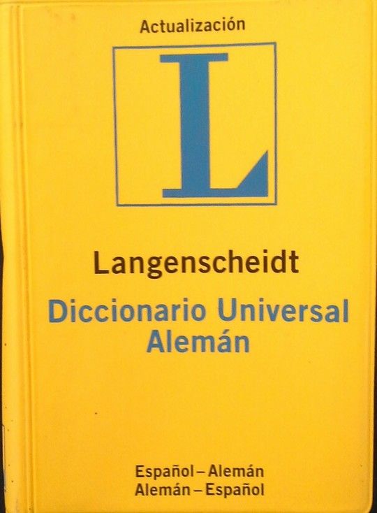 LANGENSCHEIDT. DICCIONARIO UNIVERSAL ALEMAN (ESPAOL)