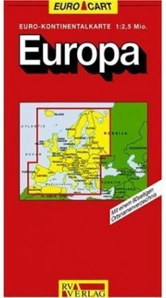 EUROPA A:2.500.000 MAPA CARRETERAS