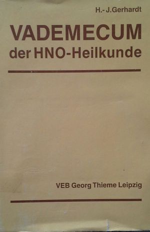VADEMECUM DER HNO-HEILKUNDE