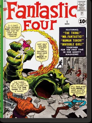 THE FANTASTIC FOUR 1961-1963 (MARVEL COMICS LIBRARY)