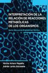 INTERPRETACION DE RELACION DE REACCIONES METABOLICAS ORGANI
