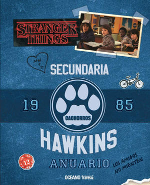 ANUARIO SECUNDARIA DE HAWKINS. STRANGER THINGS