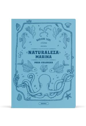 NATURALEZA MARINA PARA COLOREAR