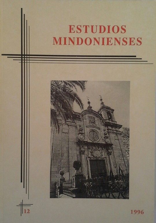 ESTUDIOS MINDONIENSES N� 12 - 1996