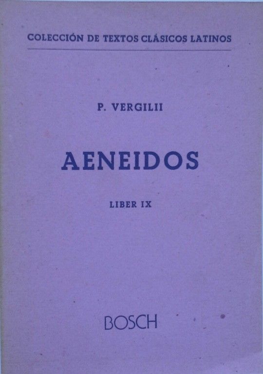 AENEIDOS, LIBER IX