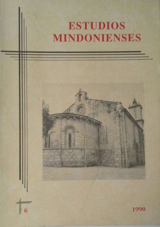 ESTUDIOS MINDONIENSES N 6 - 1990