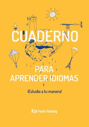 CUADERNO PARA APRENDER IDIOMAS AMARILLO