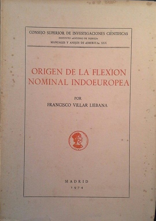 ORIGEN DE LA FLEXIN NOMINAL INDOEUROPEA