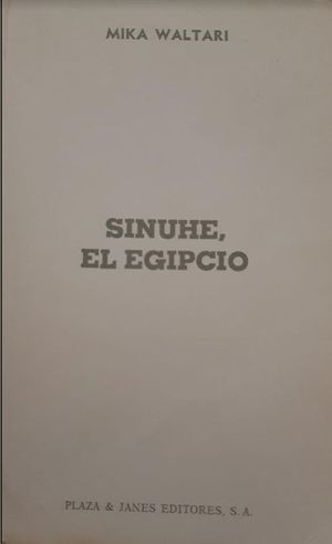 SINUH, EL EGIPCIO