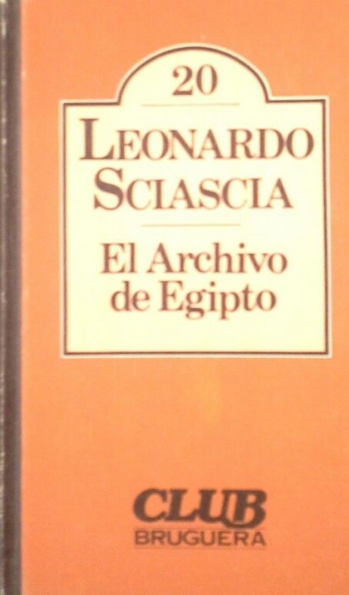 EL ARCHIVO DE EGIPTO