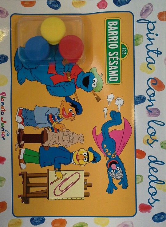BARRIO S�SAMO. PINTA CON LOS DEDOS