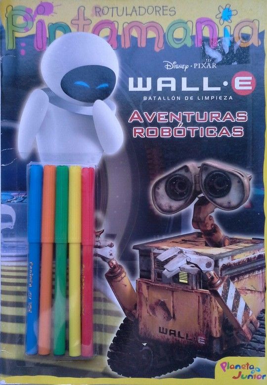 WALLE. PINTAMANIA ROTULADORES