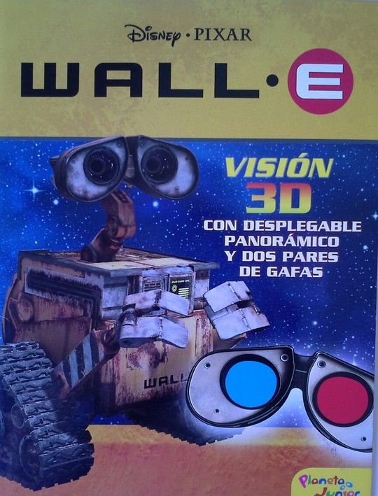 WALL-E LIBRO 3D