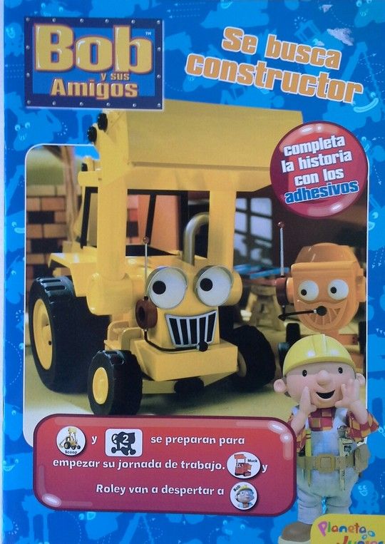 BOB Y SUS AMIGOS. LEO Y COMPLETO CON ADHESIVOS