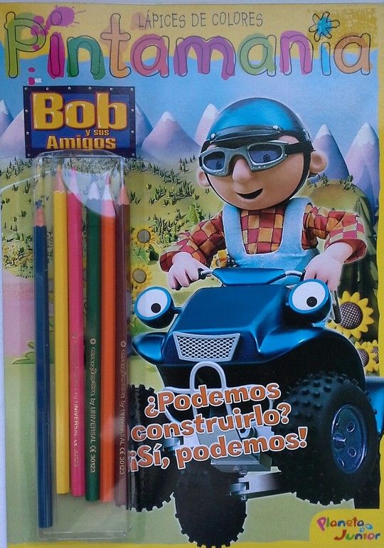 BOB Y SUS AMIGOS. PINTAMANA LPICES DE COLORES