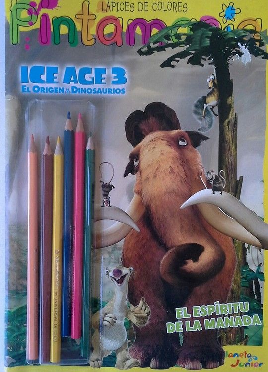 EL ESPRITU DE LA MANADA  IA3-PINTAMANA LPICES DE COLORES