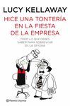 HICE UNA TONTERIA EN LA FIESTA DE LA EMPRESA
