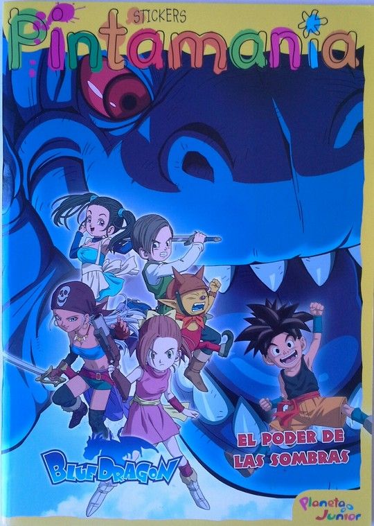 BLUE DRAGON. LIBRO DE ADHESIVOS