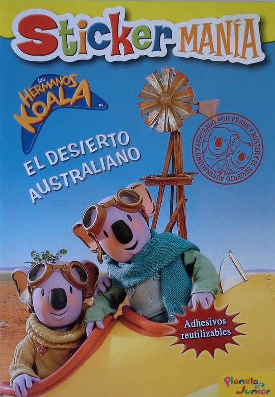 LOS HERMANOS KOALA. STICKERMAN�A 1