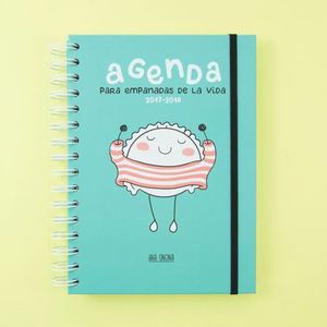 AGENDA ESCOLAR 2017-2018 A5 CROQUETA Y EMPANADILLA TANTANFAN