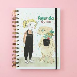 AGENDA ESCOLAR 2017-2018 A5 MARA HESSE TANTANFAN