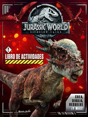 JURASSIC WORLD, EL REINO CAIDO. LIBRO DE ACTIVIDADES