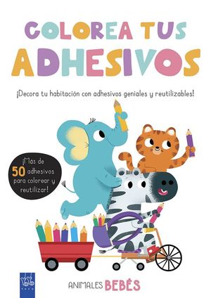 COLOREA TUS ADHESIVOS: ANIMALES BEBES