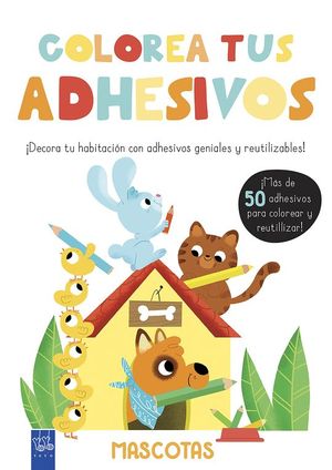 COLOREA TUS ADHESIVOS: MASCOTAS