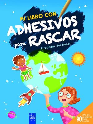 MI LIBRO CON ADHESIVOS PARA RASCAR. ALREDEDOR DEL MUNDO