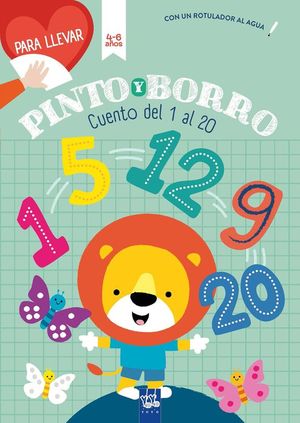 PINTO Y BORRO: CUENTO DEL 1 AL 20. 4-6 AOS
