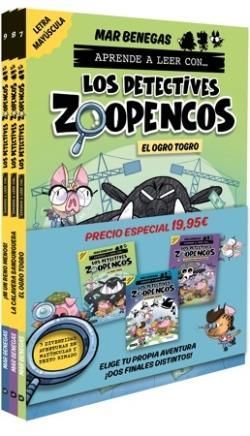 PACK APRENDE A LEER CON LOS DETECTIVES ZOOPENCOS! 7, 8, 9 (EN LETRA MAY�SCULA)