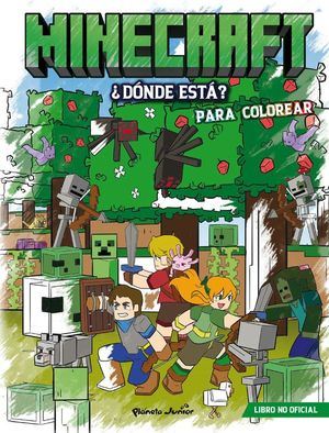 MINECRAFT. �D�NDE EST�? PARA COLOREAR