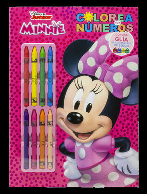 MINNIE. COLOREA POR NMEROS CON CERAS