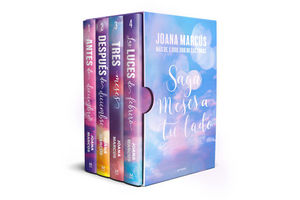 ESTUCHE JOANA MARCUS SAGA MESES A TU LADO (4 VOLUMENES)