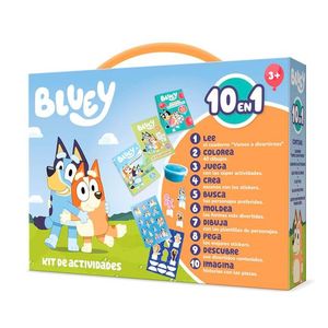 MALETN 10 EN 1 BLUEY. KIT DE ACTIVIDADES +3 AOS