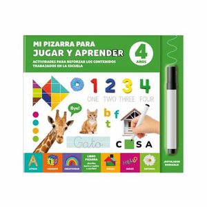MI PIZARRA PARA JUGAR Y APRENDER 4 AOS