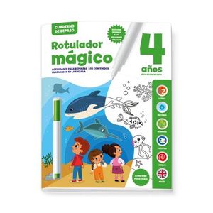 CUADERNO DE REPASO 4 AOS CON ACTIVIDADES ROTULADOR MAGICO