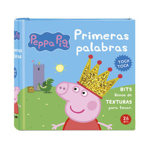 PEPPA PIG TEXTURAS PRIMERAS PALABRAS 26 BITS (+3 AOS)