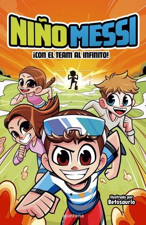 NIO MESSI CON EL TEAM AL INFINITO!