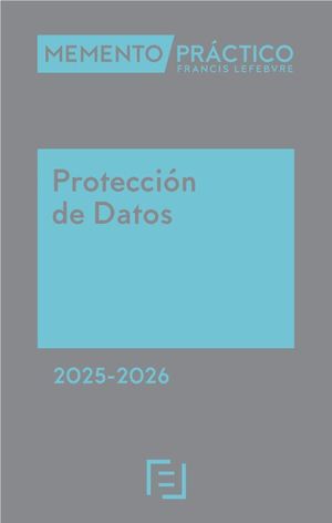 MEMENTO PROTECCIN DE DATOS 2025-2026