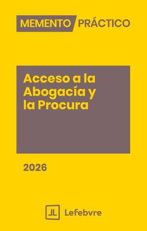 MEMENTO ACCESO A LA ABOGACA Y LA PROCURA 2026