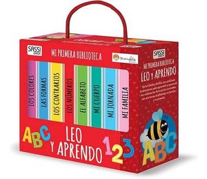 LEO Y APRENDO MI PRIMERA BIBLIOTECA (8 TITULOS)