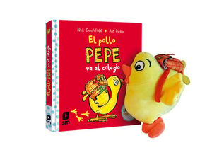 PACK EL POLLO PEPE VA AL COLEGIO CON MU�ECO