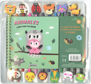 ANIMALES. LIBRO PARA COLOREAR