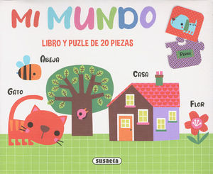 CHIQUIPUZLE MI MUNDO (LIBRO + PUZLE 20 PIEZAS)