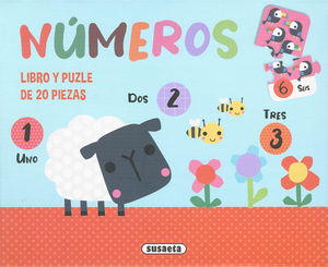 CHIQUIPUZLE NUMEROS (LIBRO + PUZLE 20 PIEZAS)