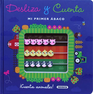 DESLIZA Y CUENTA ANIMALES. MI PRIMER ABACO