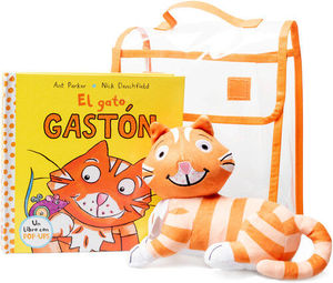 PACK EL GATO GASTON + MU�ECO